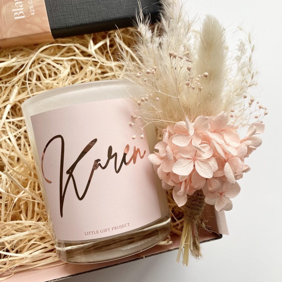 Personalisierte Duftkerze Geschenk