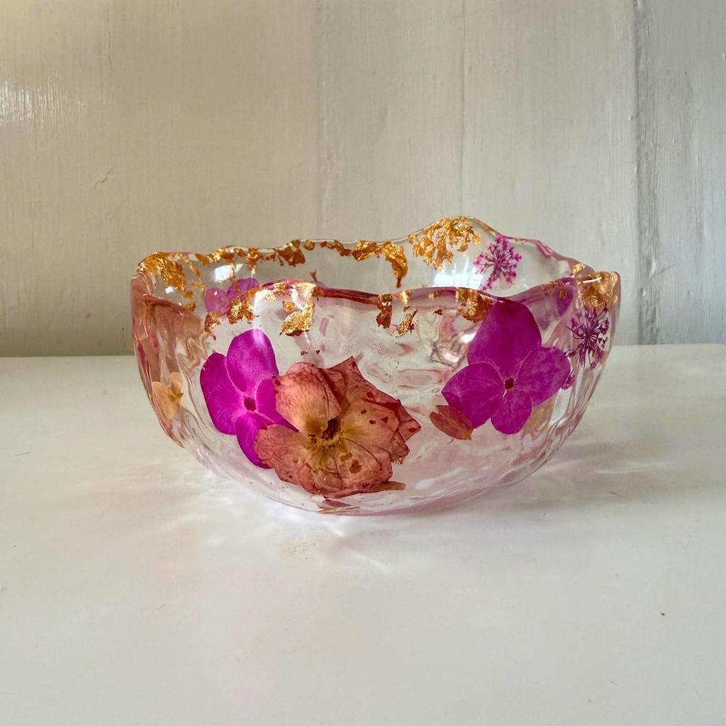 Resin Schale als Dekoration