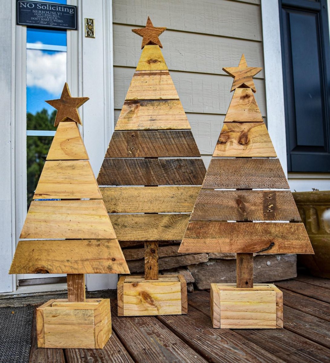 Saisonale Holzdeko DIY